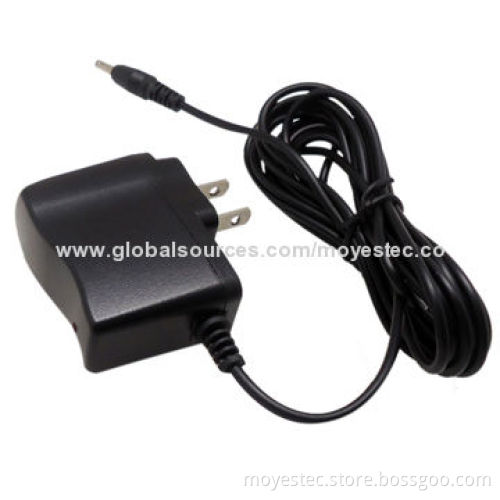 High Quality 9V/0.5A Travel Charger, 5.5x2.1mm or OEM Connector